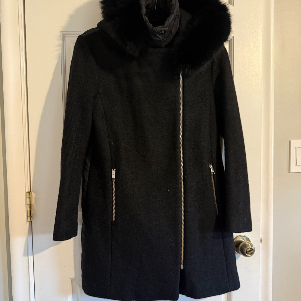 SOIA & KYO coat womens size S/P in EUC